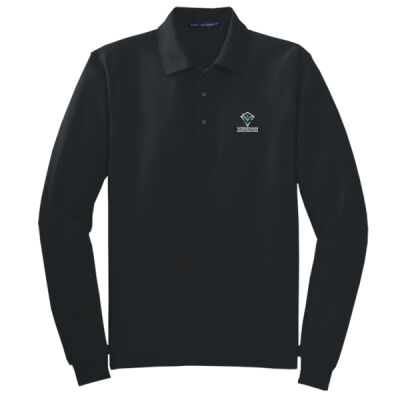  Tall Silk Touch™ Long Sleeve Polo Thumbnail