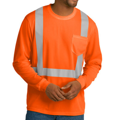   - Ansi 107 Class 2 Mesh Long Sleeve Tee Thumbnail