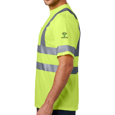  - Ansi 107 Class 3 Short Sleeve Snag Resistant Reflective T Shirt Thumbnail
